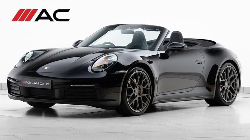 Black Used 2020 Porsche 911 Cabriolet | £77,990 - Image 1/4