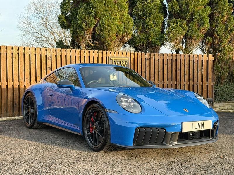 Used Porsche 911 480 HP (353 kW) 2025 Blue Coupe