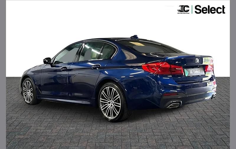Used BMW 530e M Sport 248 HP (182 kW) 2019 Blue Sedan