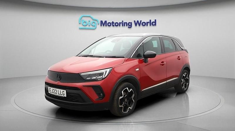 Used Vauxhall Crossland Ultimate 130 HP (95 kW) 2022 Red SUV