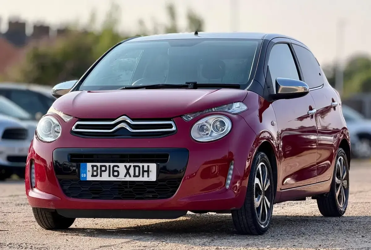 Used Citroën C1 Flair 82 HP (60 kW) 2016 Red Hatchback