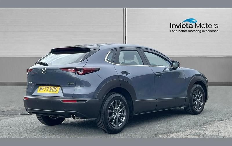 Begagnad Mazda CX-30 Prime-Line 122 HK (89 kW) 2023 Grå SUV