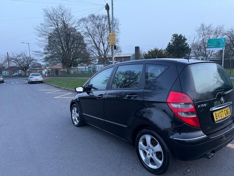 Used Mercedes A150 Avantgarde 2007 Black Hatchback