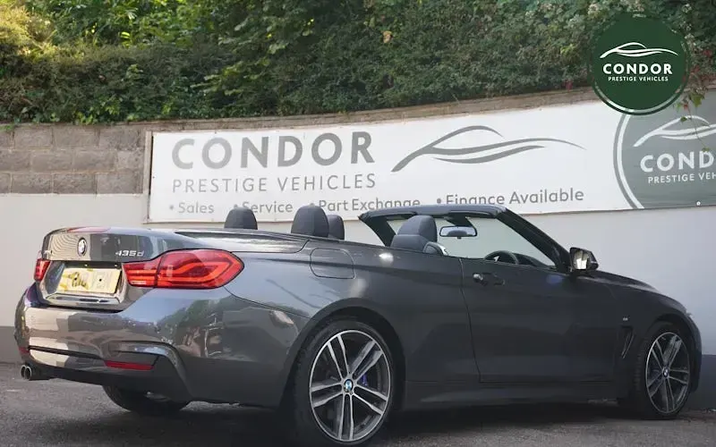 Used BMW 435 M Sport 313 HP (230 kW) 2018 Grey Cabriolet