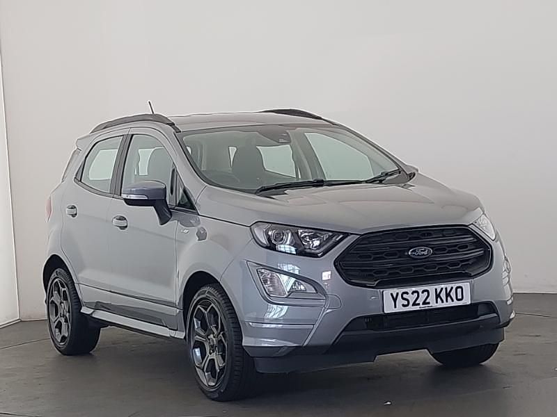Silver Used 2022 Ford Ecosport ST-Line SUV | £13,498 (Fair price) - Image 1/4