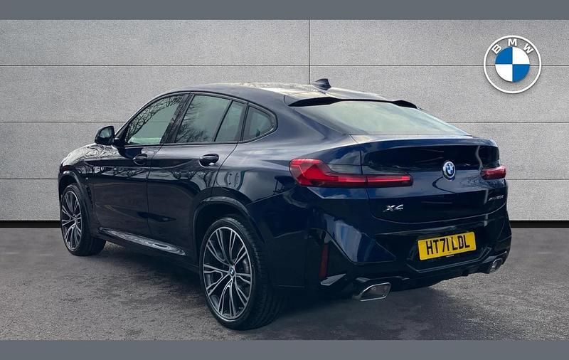 Used BMW X4 M Sport 187 HP (137 kW) 2022 Blue SUV