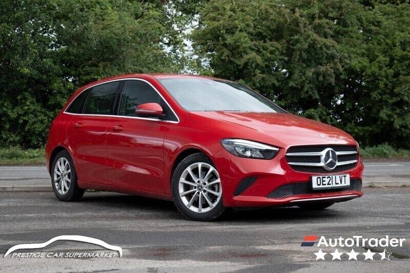 Red Used 2021 Mercedes B200 MPV | £17,799 (Fair price) - Image 1/4