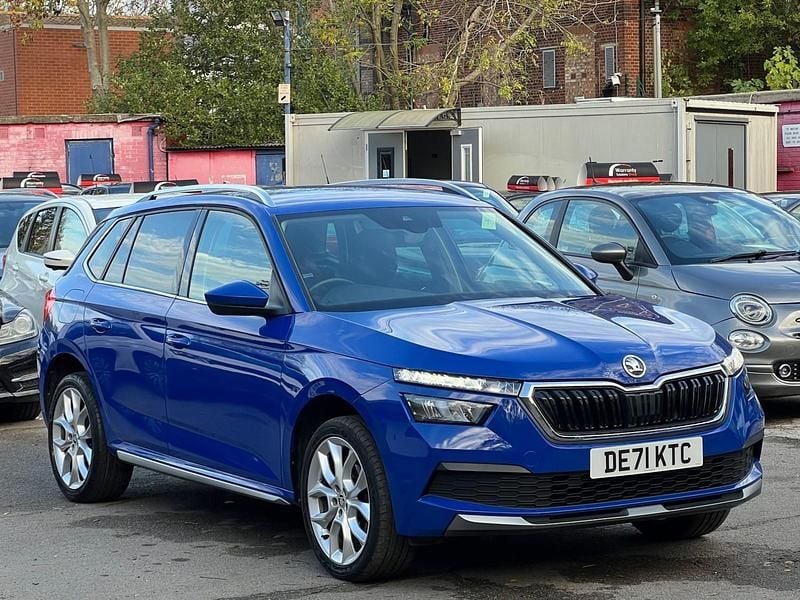 Blue Used 2021 Skoda Kamiq SE L SUV | £10,595 (Good price) - Image 1/4