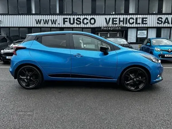 Used Nissan Micra 92 HP (67 kW) 2022 Blue Hatchback