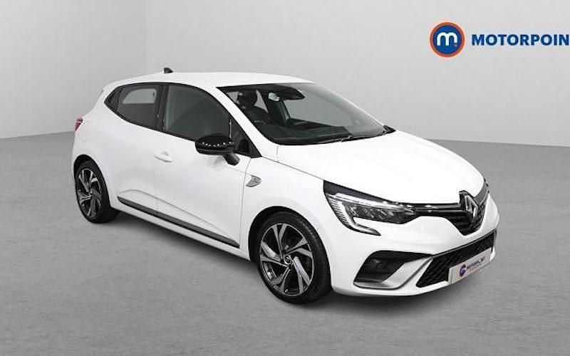 Used Renault Clio V RS Line 90 HP (66 kW) 2023 White Hatchback