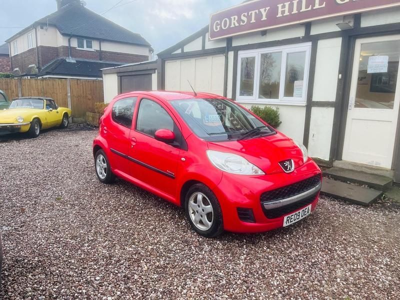 Used Peugeot 107 2009 Red Hatchback