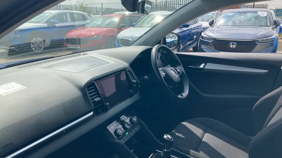 Used Skoda Karoq SE Drive 150 HP (110 kW) 2022 Blue SUV