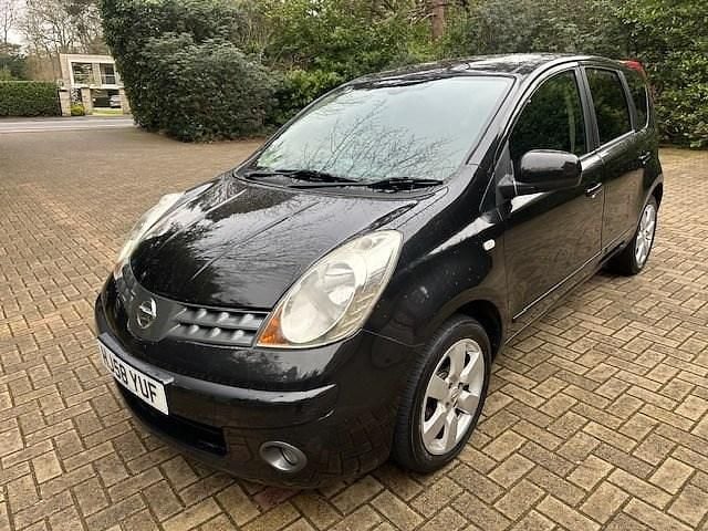 Used Nissan Note Tekna 2008 Black Hatchback