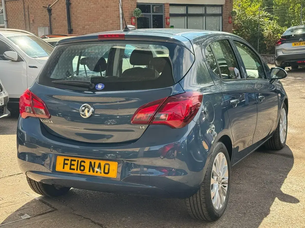 Used Vauxhall Corsa 2016 Blue Hatchback