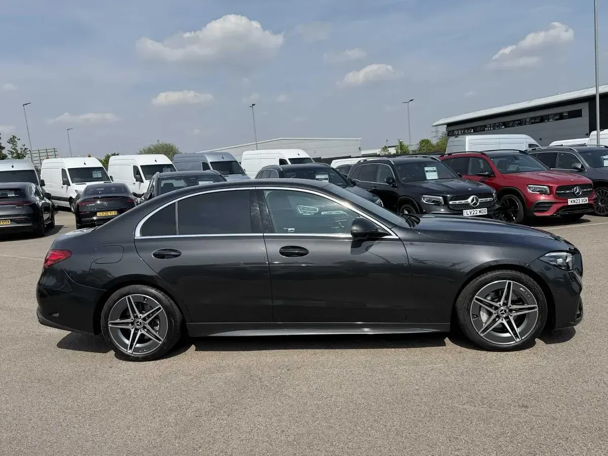 Used Mercedes C200 AMG line 204 HP (150 kW) 2025 Grey Sedan