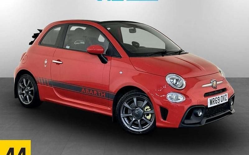 Used Abarth 595C 147 HP (108 kW) 2019 Red Cabriolet