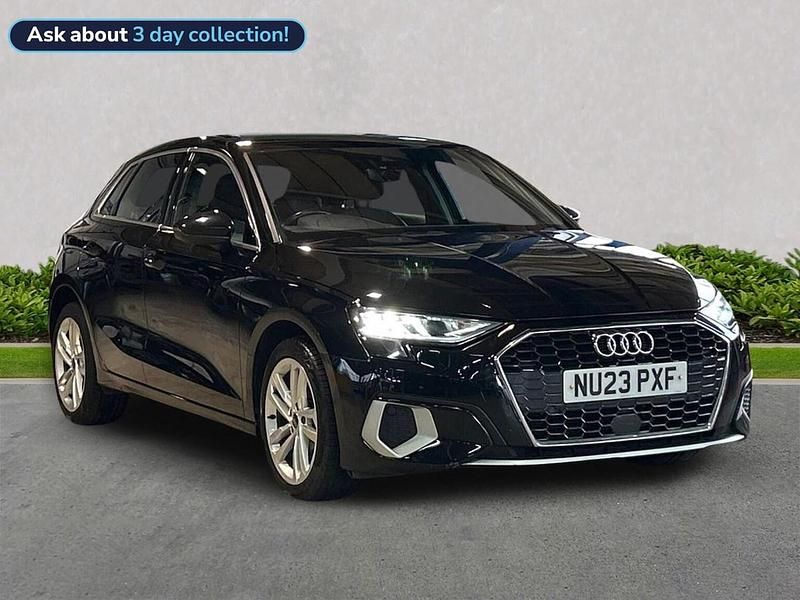 Used Audi A3 Sport 108 HP (79 kW) 2023 Black Sedan