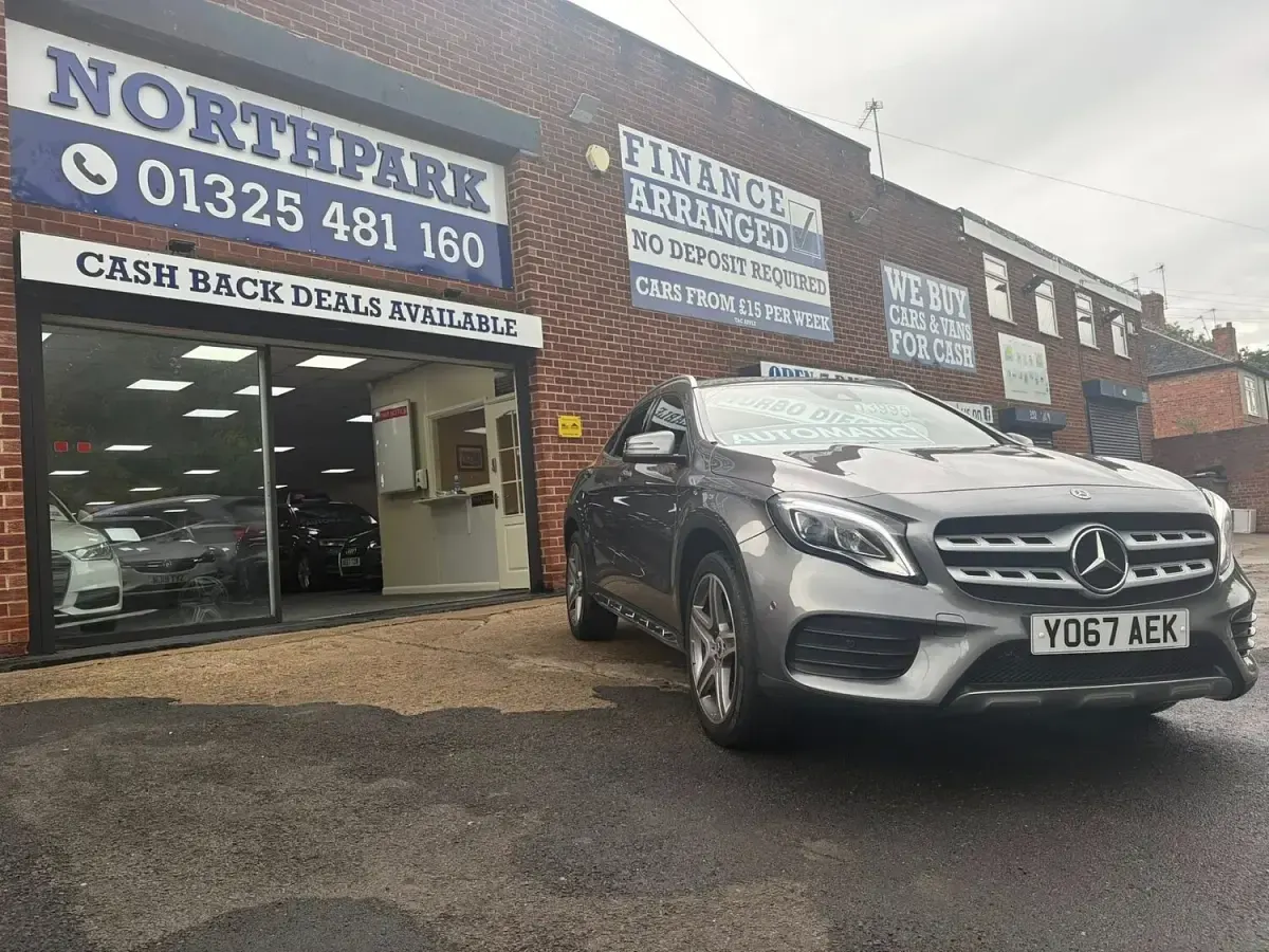 Used Mercedes GLA220 AMG Line Premium 177 HP (130 kW) 2017 Grey SUV