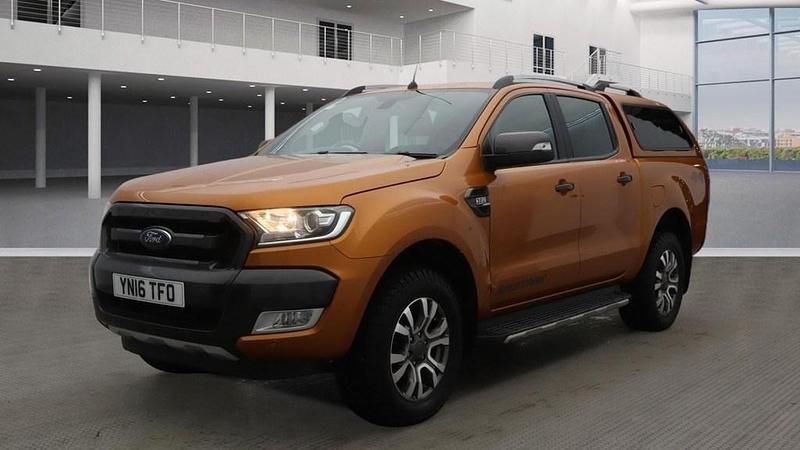 Used Ford Ranger Wildtrack 200 HP (147 kW) 2016 Orange Pickup