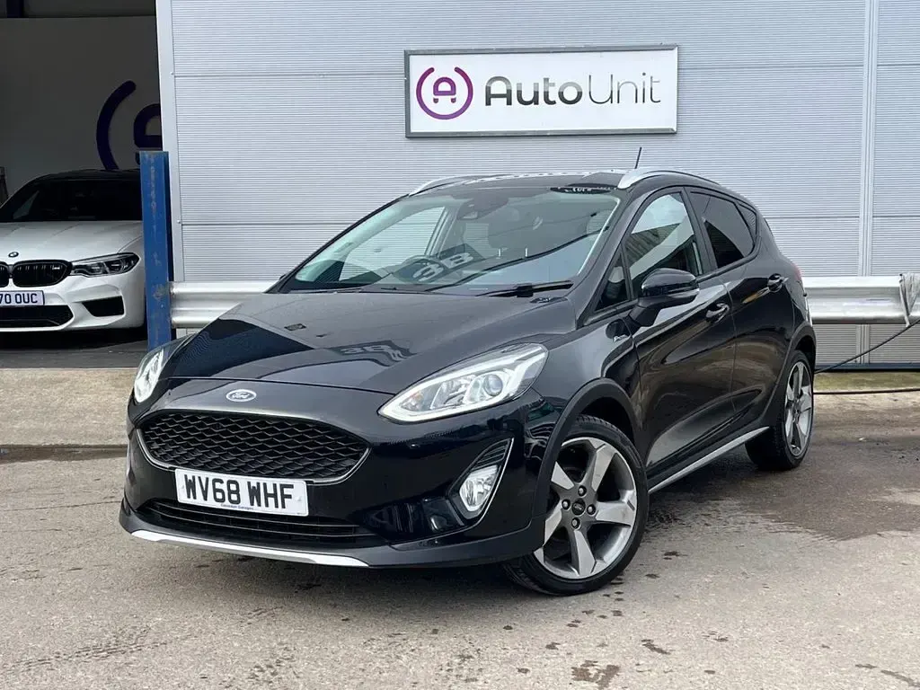Used Ford Fiesta Active 101 HP (74 kW) 2018 Black Hatchback