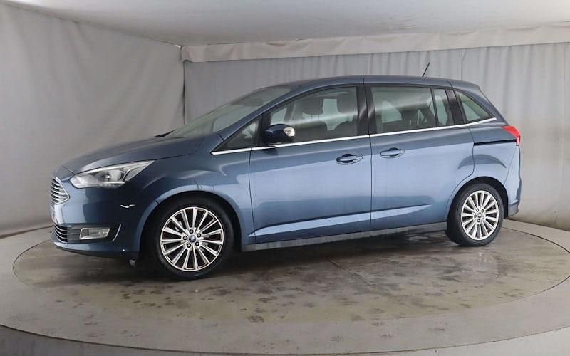 Used Ford Grand C-Max Titanium 150 HP (110 kW) 2019 Blue MPV