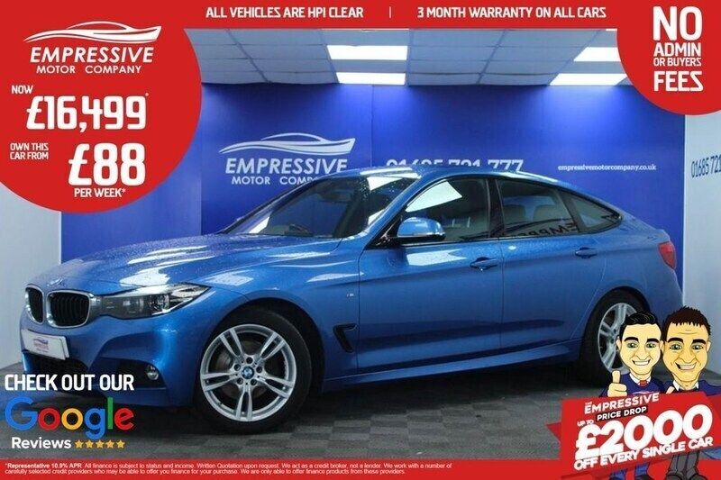 Blue Used 2018 BMW 320 Gran Turismo M Sport Hatchback | £16,499 (A bit pricey) - Image 1/4