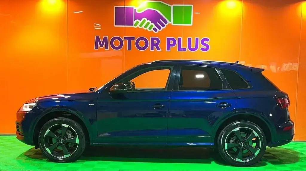 Used Audi Q5 Black Edition 190 HP (139 kW) 2019 Blue SUV