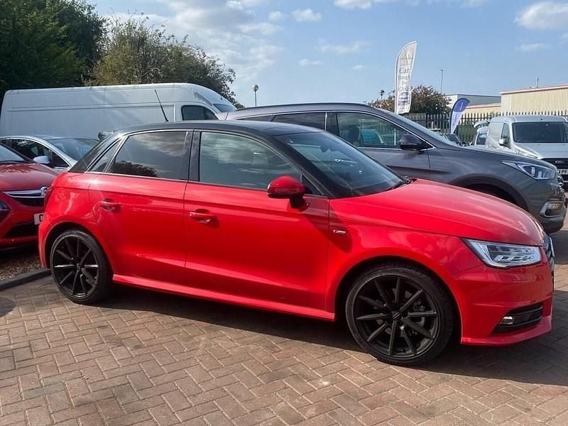 Red Used 2016 Audi A1 Sportback S-Line Hatchback | £10,495 (Fair price) - Image 1/1