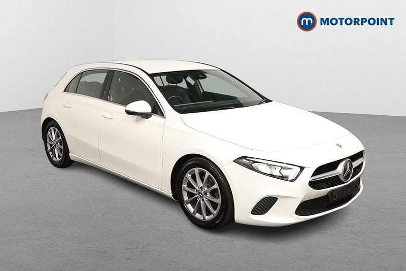 White Used 2018 Mercedes A180 Hatchback | £14,249 (Fair price) - Image 1/4
