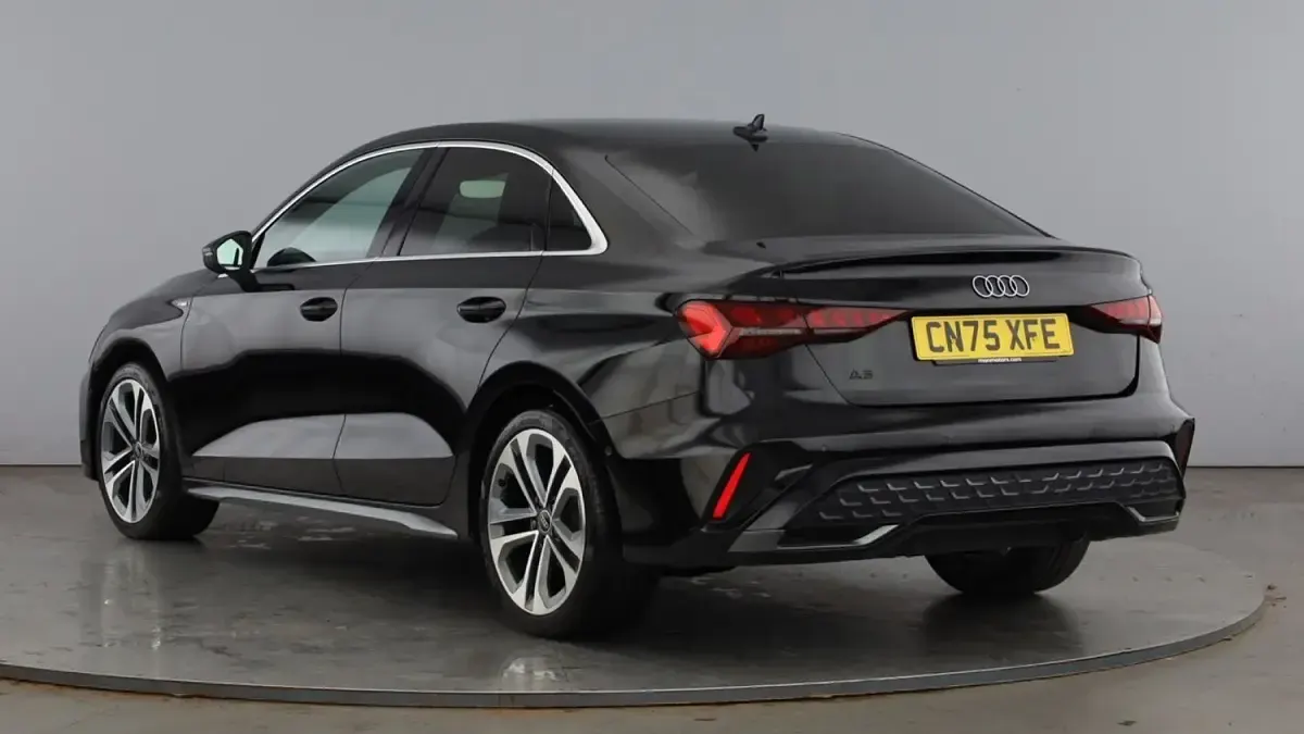 Used Audi A3 S-Line 147 HP (108 kW) 2025 Black Sedan