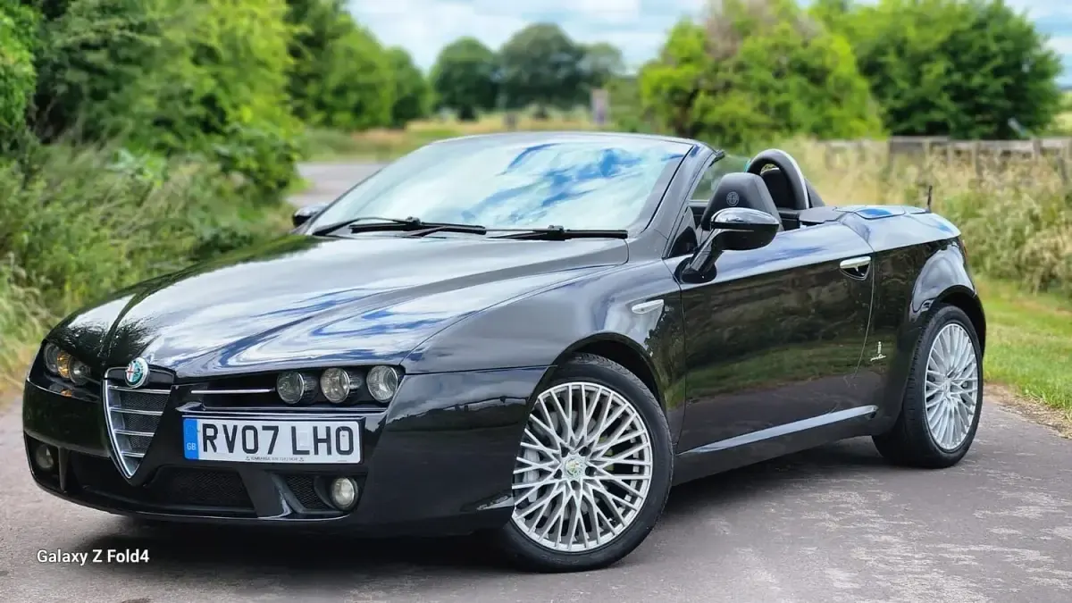 Used Alfa Romeo Spider 260 HP (191 kW) 2007 Black Cabriolet