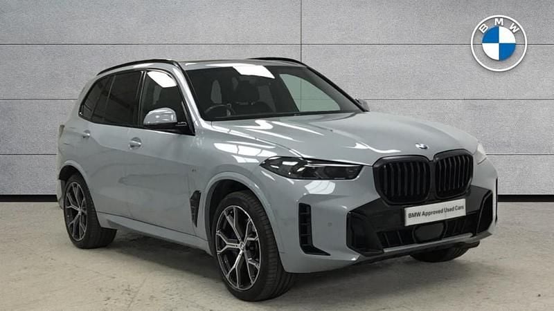 Grey Used 2023 BMW X5 M Sport SUV | £58,750 (Expensive) - Image 1/4