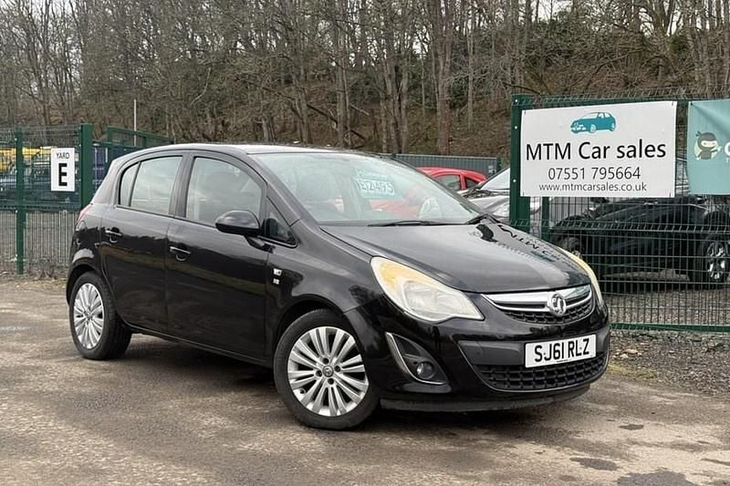 Used Vauxhall Corsa Excite 2011 Black Hatchback