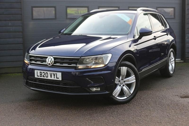Used VW Tiguan Match 150 HP (110 kW) 2020 Blue SUV