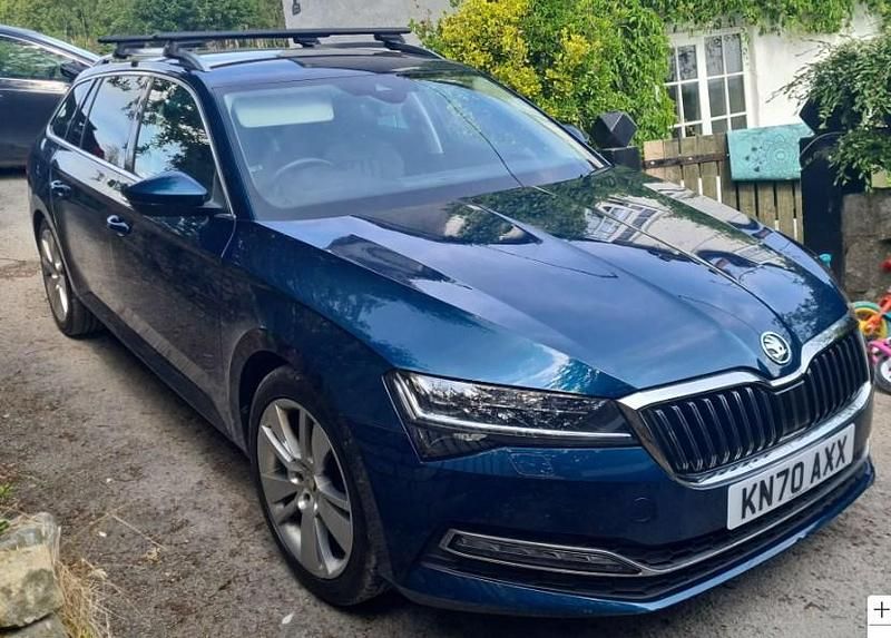 Blue Used 2020 Skoda Superb SE L Estate | £18,999 (Fair price) - Image 1/1