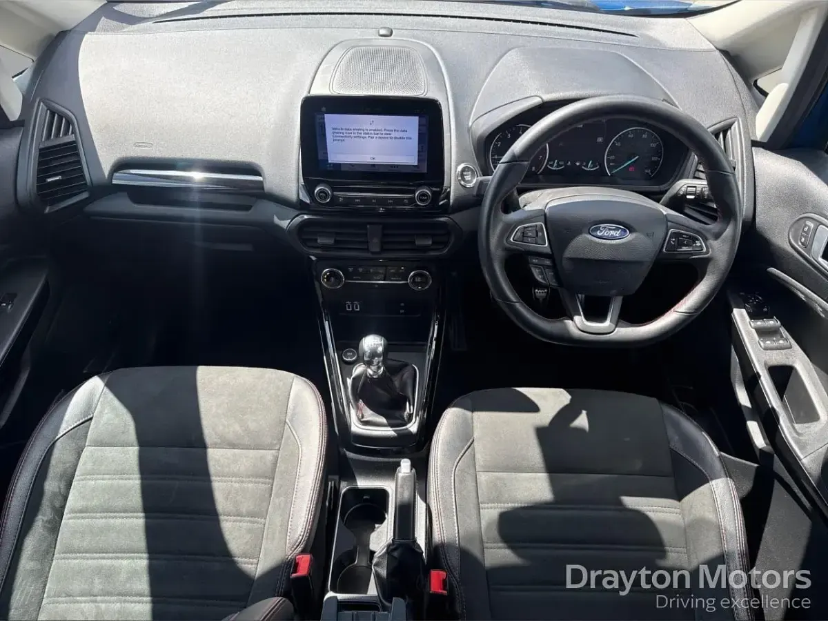 Used Ford Ecosport ST-Line 100 HP (73 kW) 2019 Blue SUV