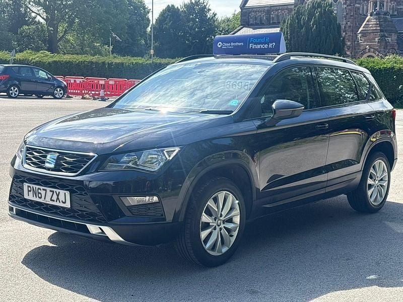 Black Used 2017 Seat Ateca Ecomotive SUV | £8,690 (Fair price) - Image 1/4