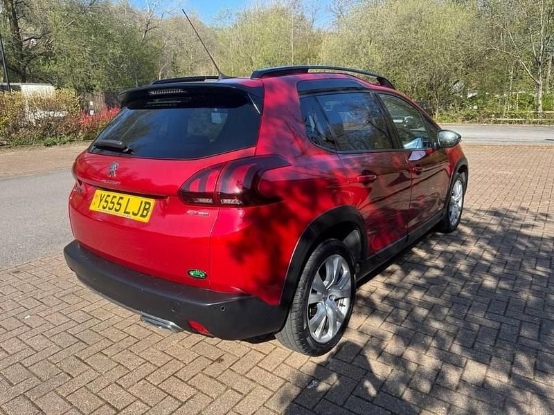 Used Peugeot 2008 GT-line 100 HP (73 kW) 2016 Red SUV
