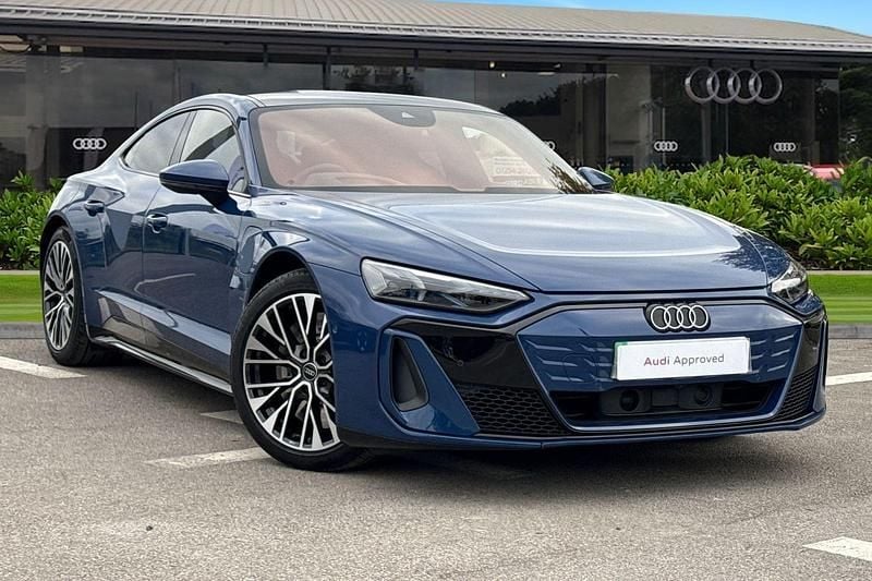 Blue Used 2024 Audi e-tron GT quattro Comfort Sedan | £66,980 - Image 1/4