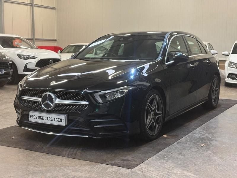 Used Mercedes A200 AMG Line Premium 163 HP (119 kW) 2018 Black Hatchback