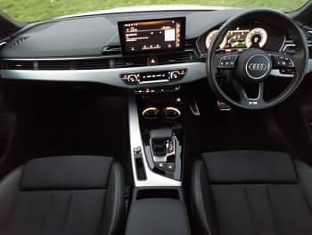 Used Audi A5 S-Line 163 HP (119 kW) 2022 White Hatchback