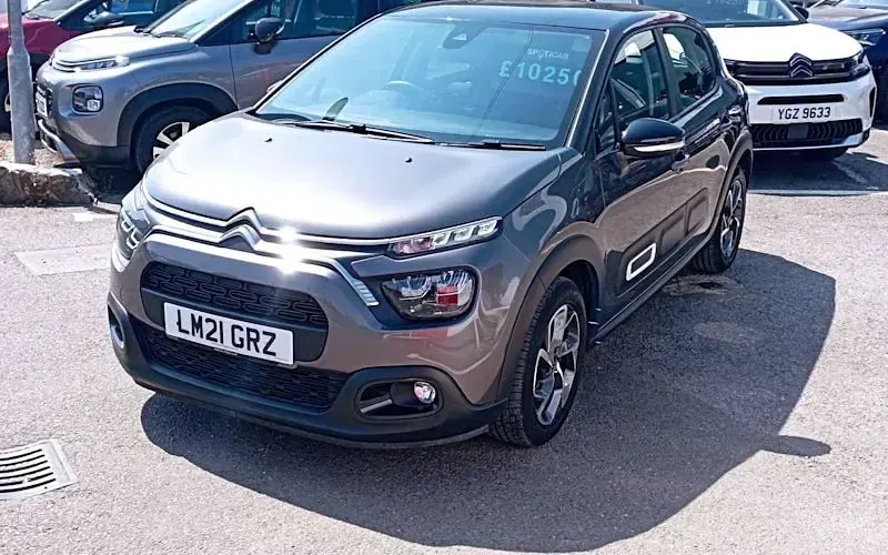 Used Citroën C3 PureTech 83 HP (61 kW) 2021 Grey Hatchback