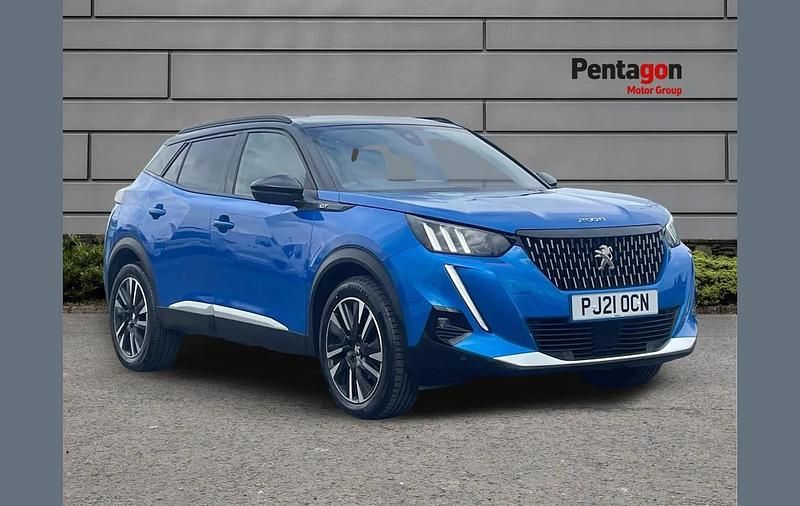 Used Peugeot 2008 Premium 128 HP (94 kW) 2021 Blue SUV