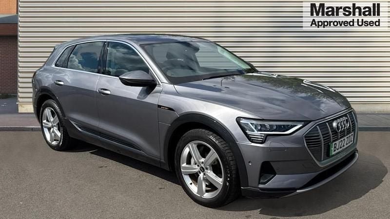 Grey Used 2022 Audi e-tron Advanced SUV | £21,000 (Fair price) - Image 1/4
