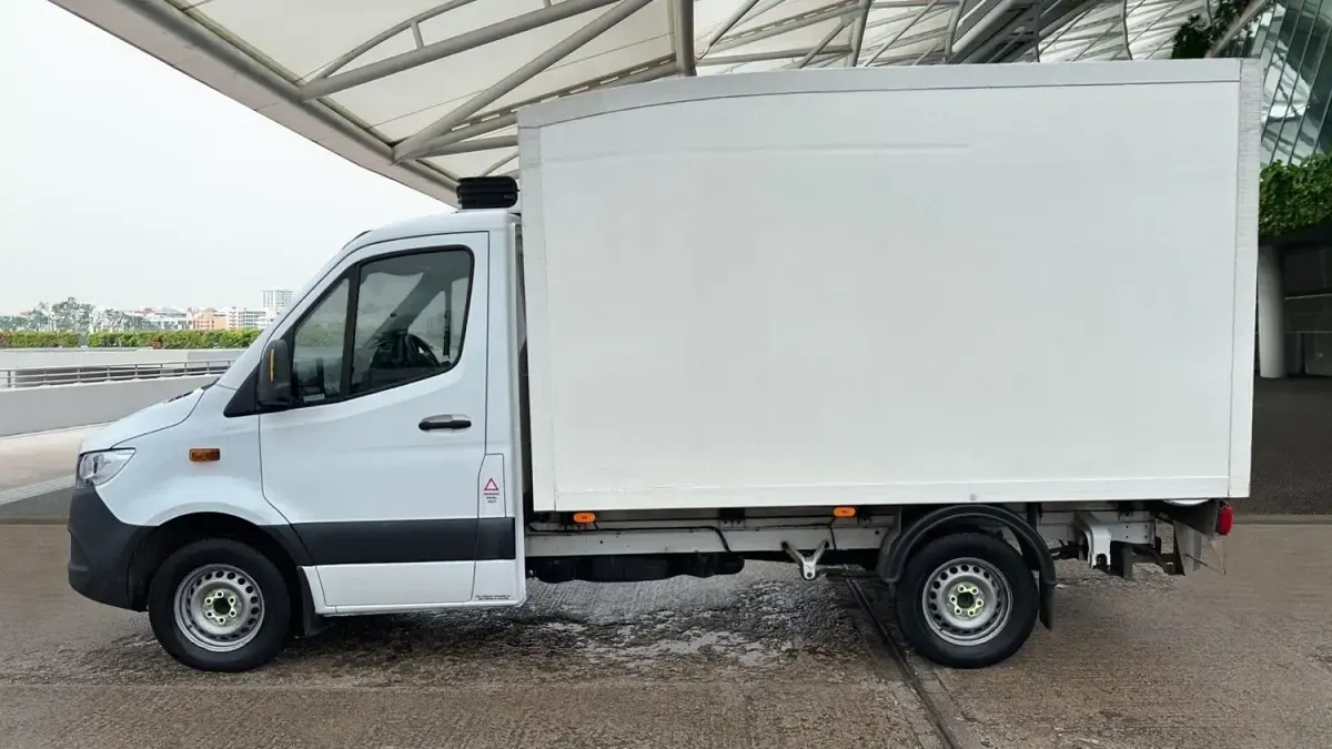 Begagnad Mercedes Sprinter 2019 Vit Van