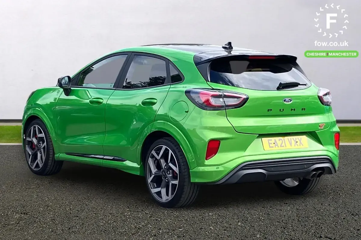 Used Ford Puma Performance Edition 200 HP (147 kW) 2021 Green SUV