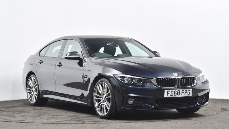 Black Used 2018 BMW 420 Gran Coupé M Sport Coupe | £16,000 (Fair price) - Image 1/4