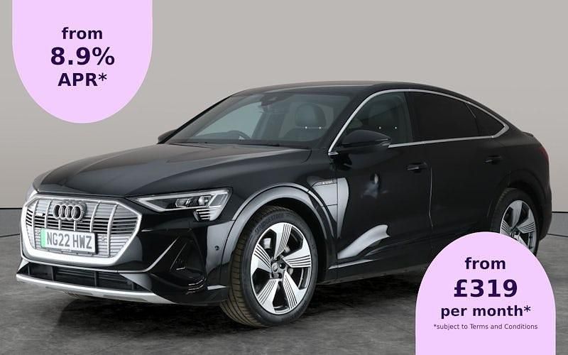 Used 2022 Audi e-tron Sportback S-Line SUV | £22,634 (Super price) - Image 1/2