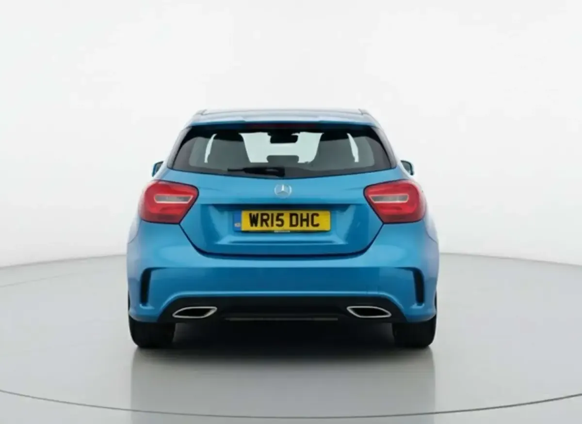 Used Mercedes A200 AMG 2015 Blue Hatchback
