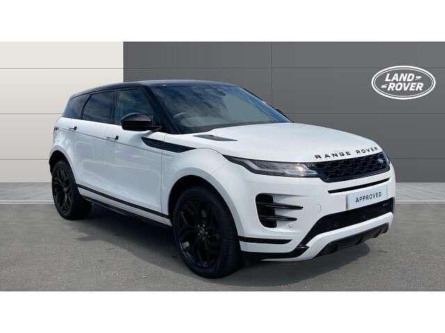 White Used 2022 Land Rover Range Rover evoque SE Dynamic SUV | £29,947 (Fair price) - Image 1/4